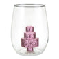 Figurine Glass- Glitter Cake