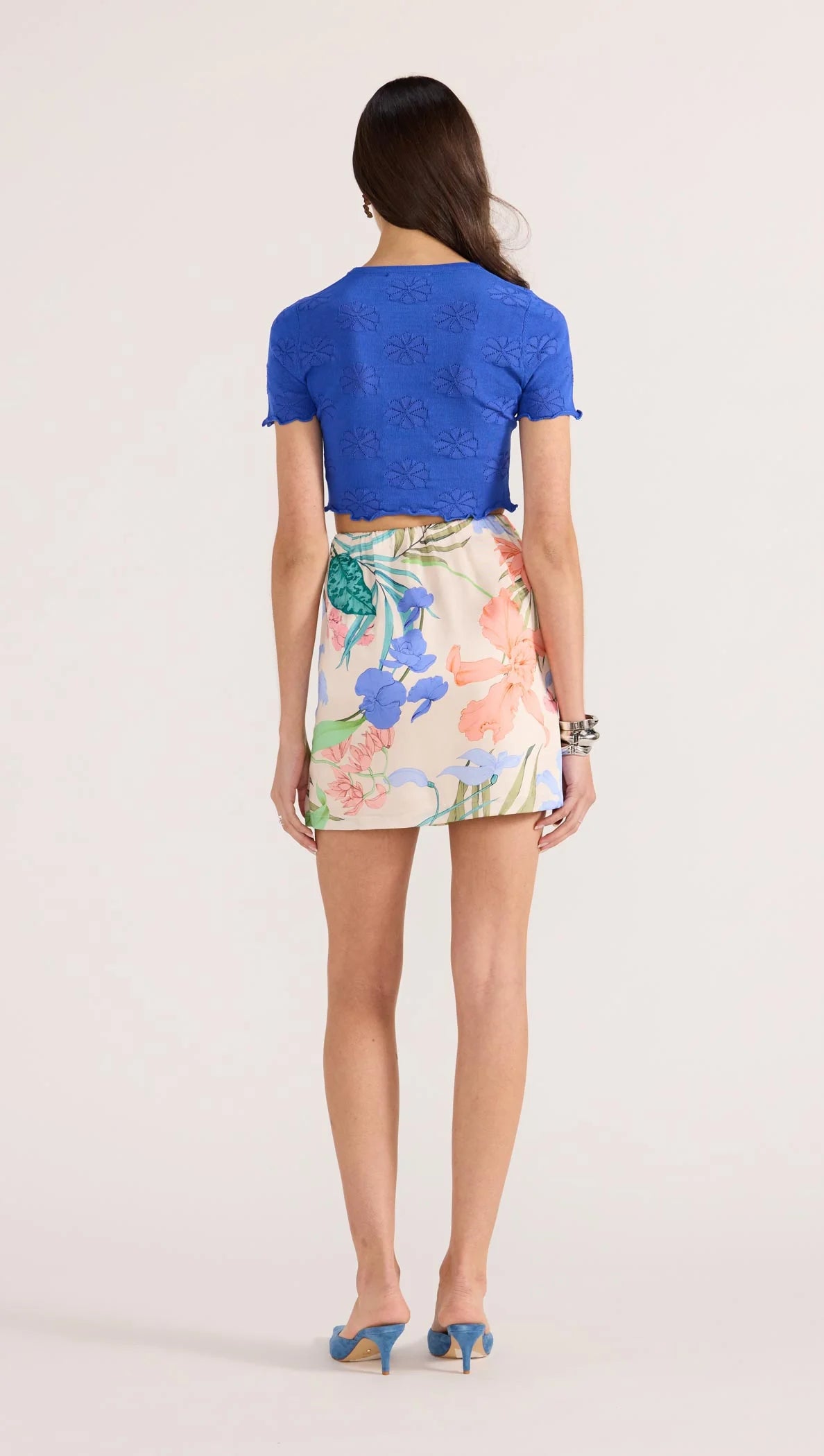 Ravina Mini Skirt - Floral