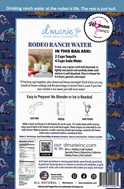 Rodeo Ranch Water Slushie Mix, 10oz