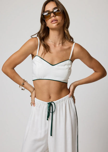 The Club House Bra White
