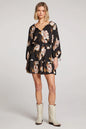 Diana Mini Dress, Black Fall Magnolia