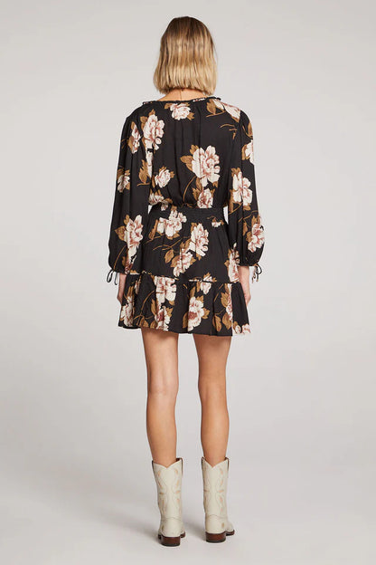 Diana Mini Dress, Black Fall Magnolia