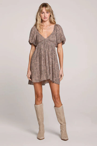 Amelie Mini Dress Zebra