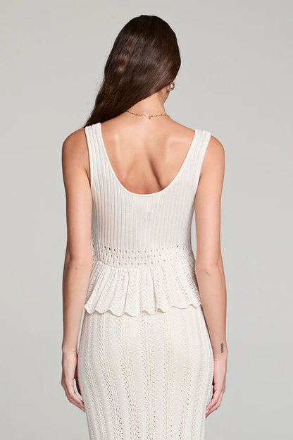 Gaelle Tank & Rainer Midi Skirt Set