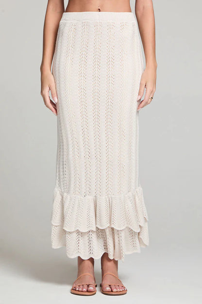 Gaelle Tank & Rainer Midi Skirt Set