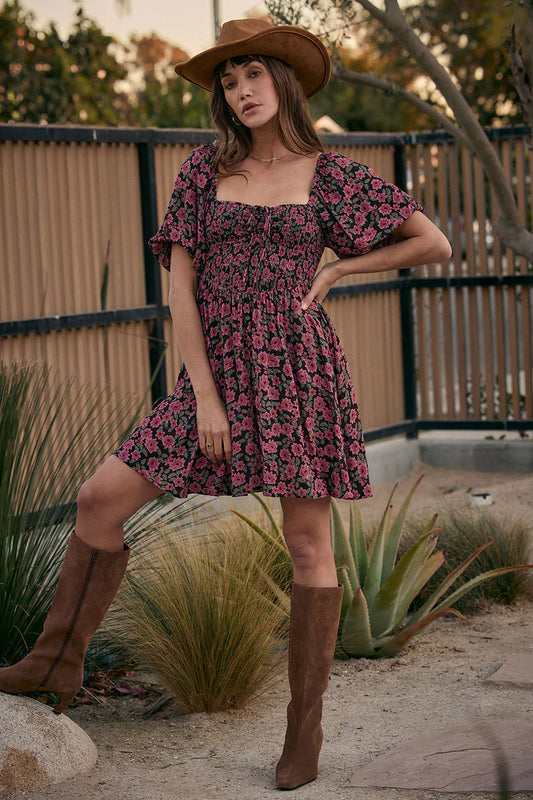 Lucille Mini Dress, Multi
