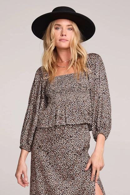 LeLani Top, Leopard