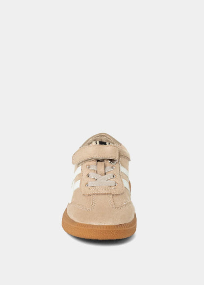 Sasha Mini (Kid's) Sneaker, Nude Suede