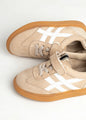 Sasha Mini (Kid's) Sneaker, Nude Suede