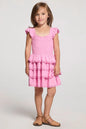 Kid's Cherie Mini Dress - Pale Pink