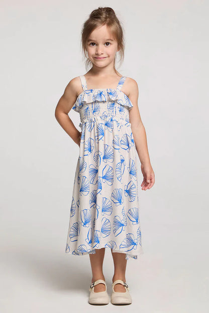 Girl's Valorie Dress - Ocean