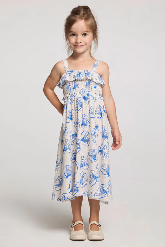 Girl's Valorie Dress - Ocean