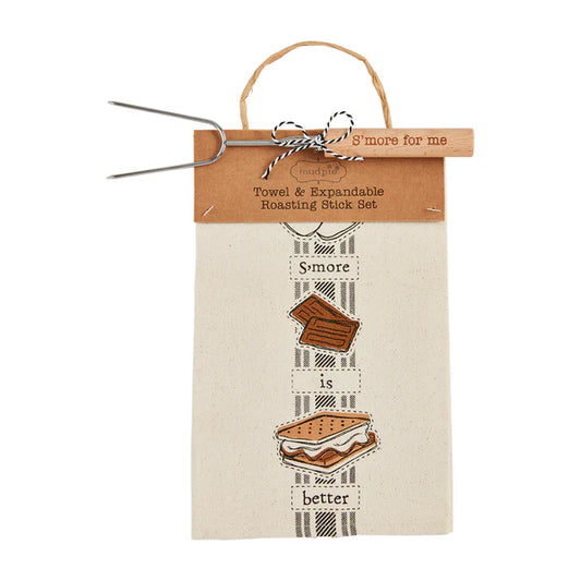 S'more Is Better Towel Stick Set