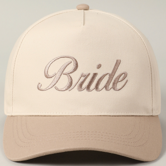 Bride Beige Trucker Hat