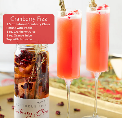 The Southern Spirit Cocktail Infusion- Cranberry Cheer