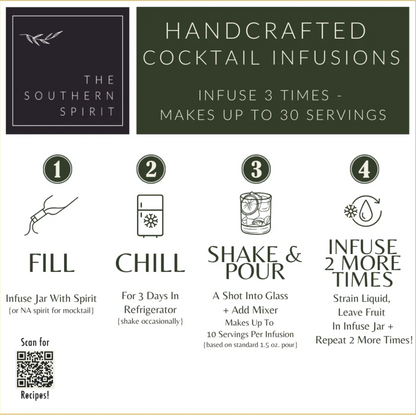 The Southern Spirit Cocktail Infusion- Cranberry Cheer