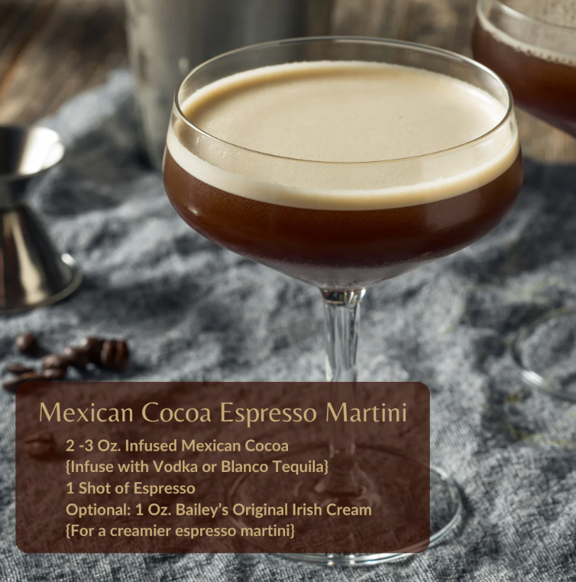 The Southern Spirit Cocktail Infusion- Mexican Cocoa