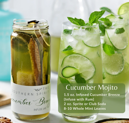 The Southern Spirit Cocktail Infusion- Cucumber Breeze