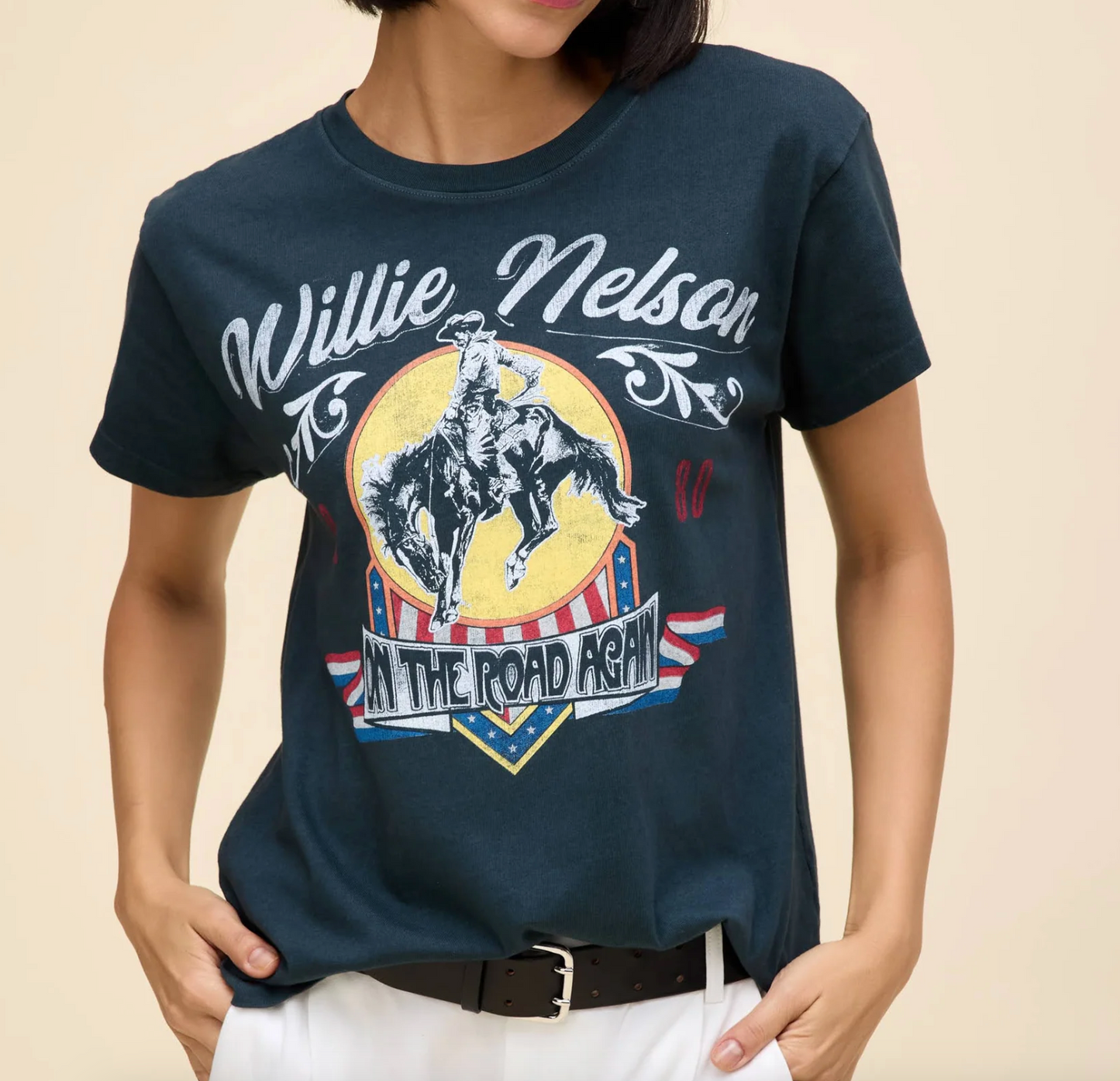 Willie Nelson 1980 Cowboy Tour Tee