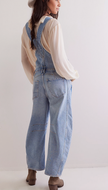 Good Luck Barrel Overalls