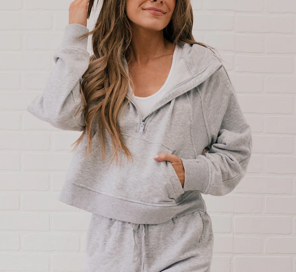 Cropped Hoodie Jacket