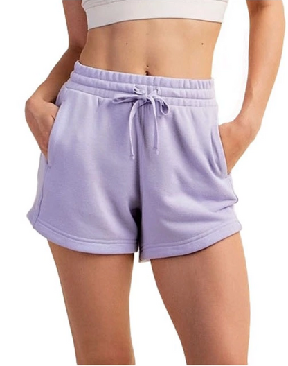Cotton Slub Open Back Top & Short Set