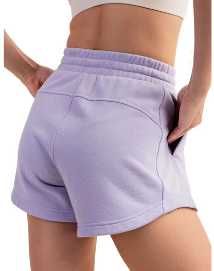 Cotton Slub Open Back Top & Short Set