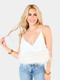 Reno Feather Top White