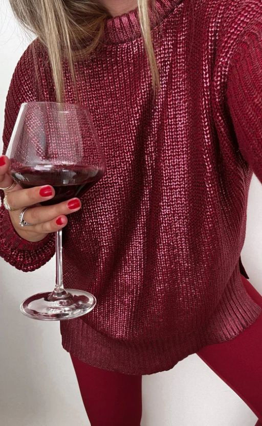 Piper Leggings Merlot Shine