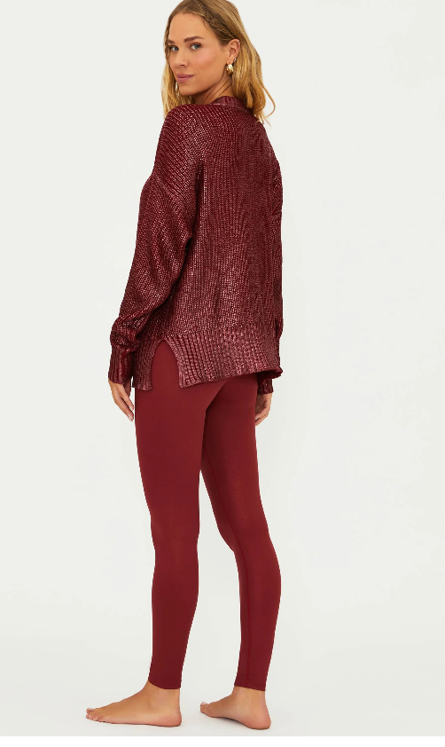 Piper Leggings Merlot Shine