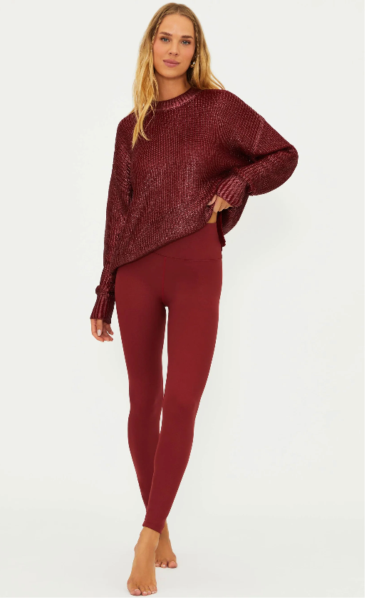 Piper Leggings Merlot Shine