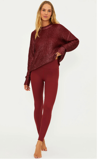 Piper Leggings Merlot Shine