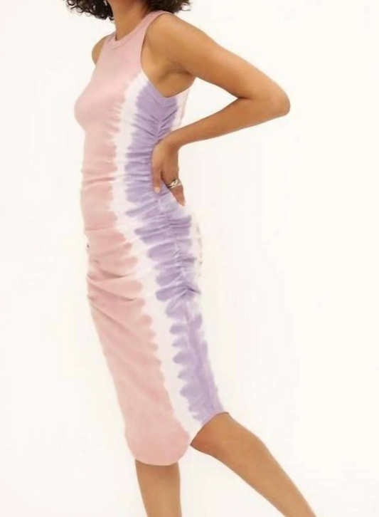Tango Ruched Side Dress, Bloom Lilac