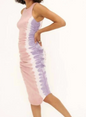 Tango Ruched Side Dress, Bloom Lilac