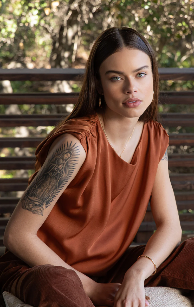 Apollo Blouse, Rootbeer