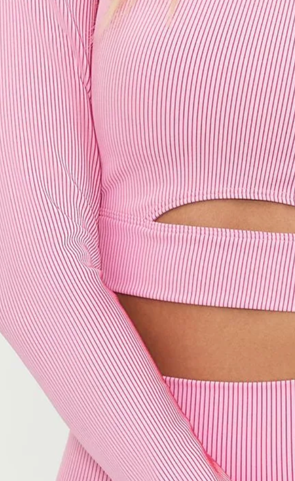 Francine Top Candy Cane Rib