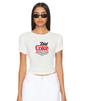 Diet Coke Social Club - Baby Tee - White