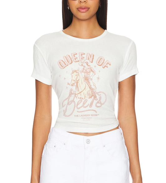 Rodeo Queen of Beers Baby Tee