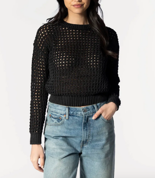 Kitari Knit Long Sleeve, Black