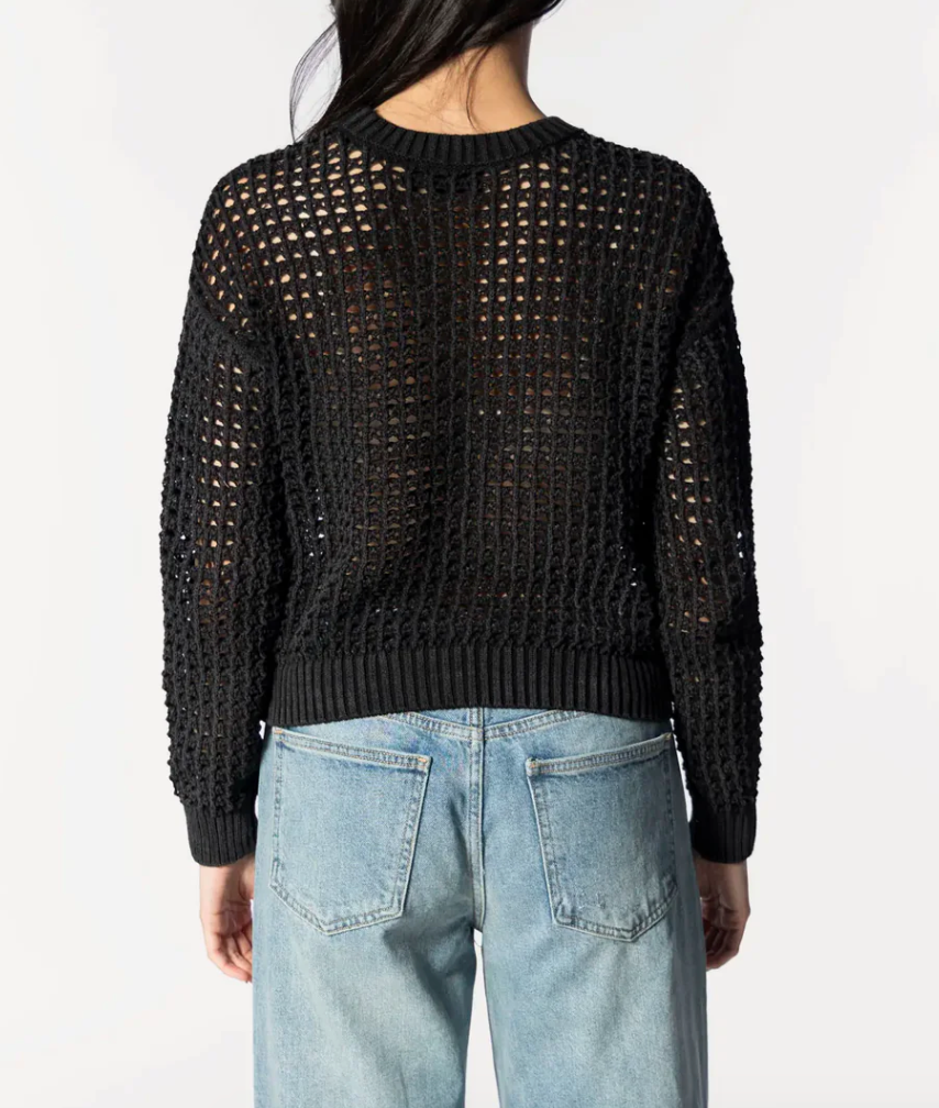 Kitari Knit Long Sleeve, Black