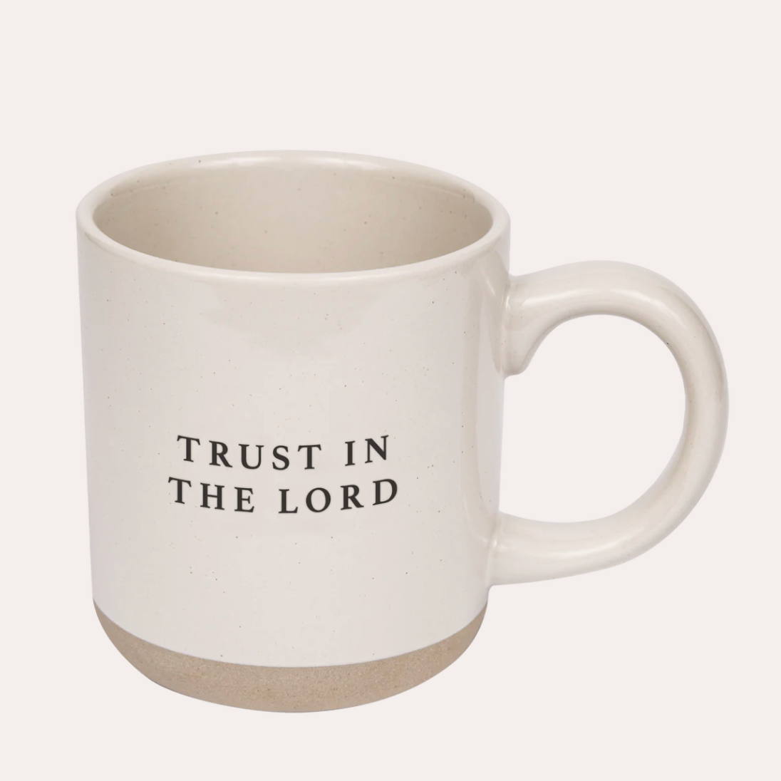 Trust In The Lord Stoneware Mug