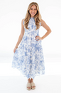 Chloe Ruched Midi Dress