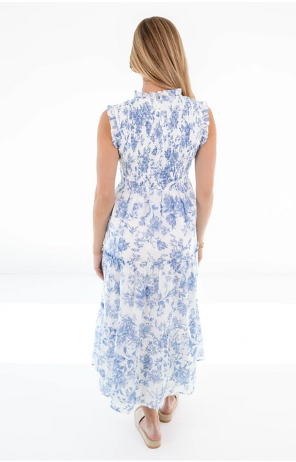 Chloe Ruched Midi Dress