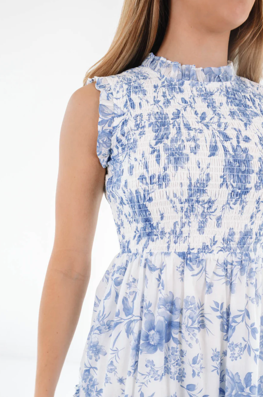 Chloe Ruched Midi Dress