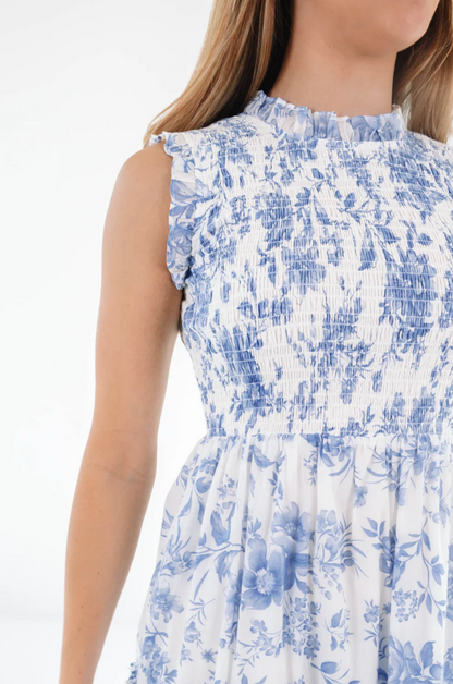 Chloe Ruched Midi Dress