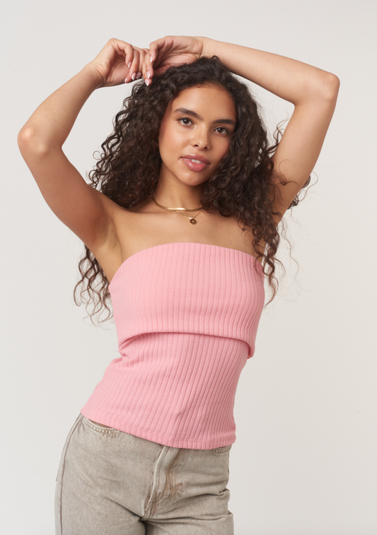 Filomena Rib Tube Top