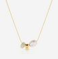 Isla Gold Bead Necklace