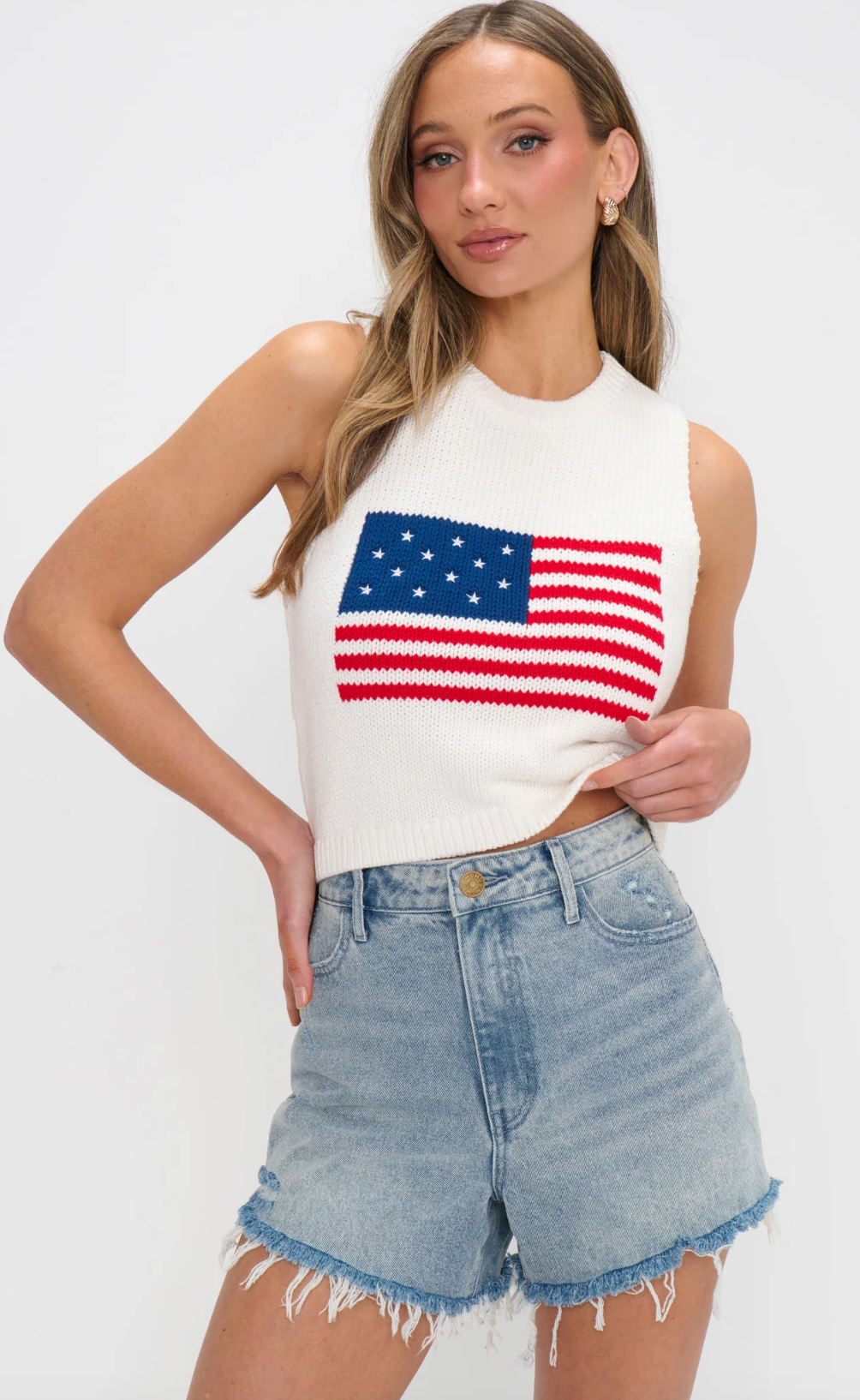 Milo Flag Knit Tank