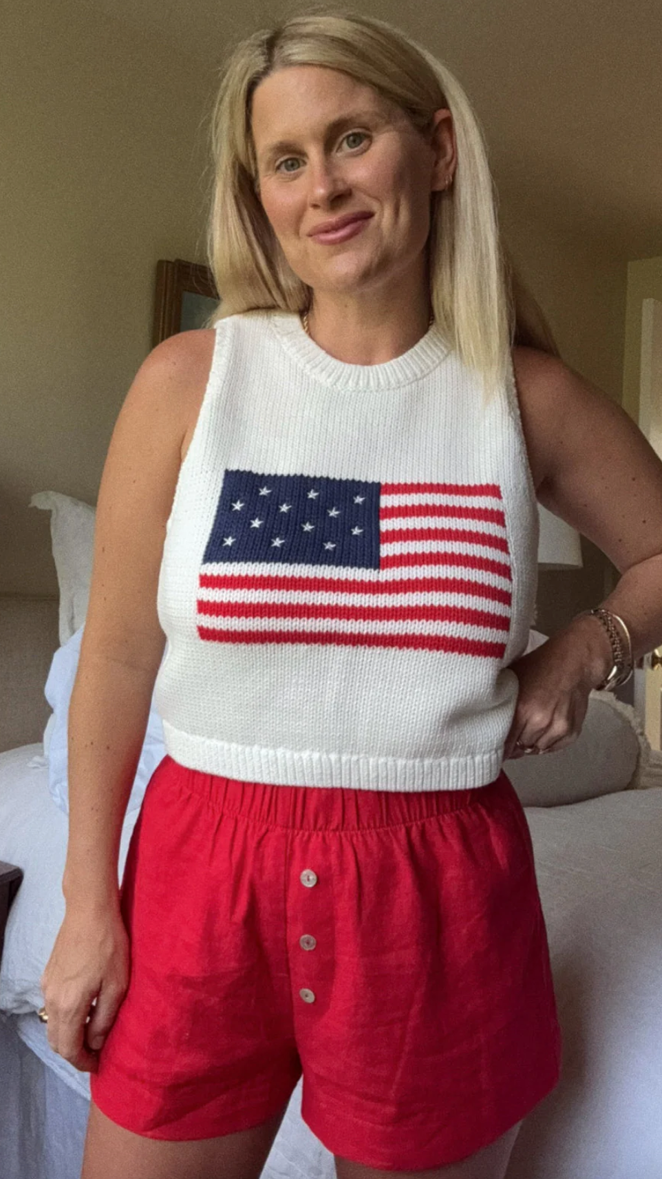 Milo Flag Knit Tank