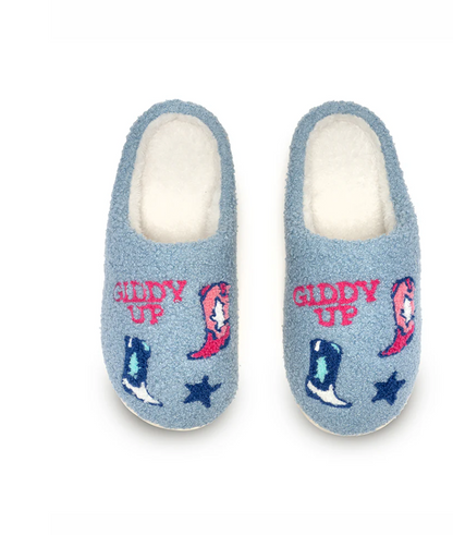 Giddy Up Slippers